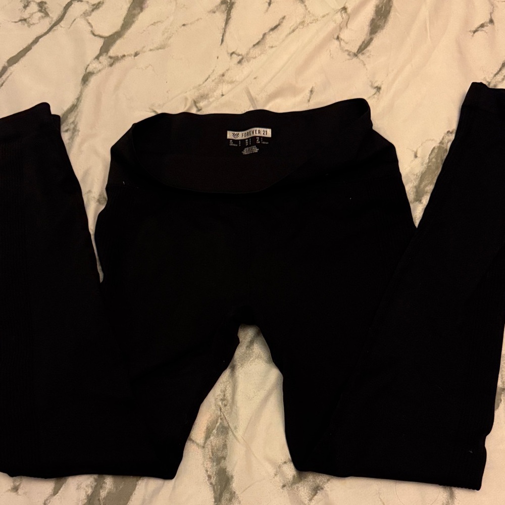 Forever 21 Kids Classic Black Leggings